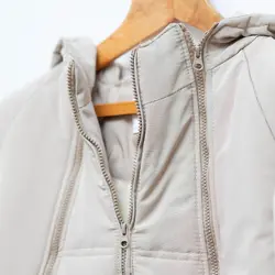 کاپشن زیپ دار جلو مثلث - پوشاک زنانه نیواریا