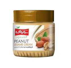 کرم کنجد با پودر مغز بادام زمینی سوروک - 330 گرم