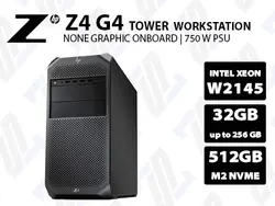 کیس استوک HP Z4 G4 Tower Workstation پردازنده XEON