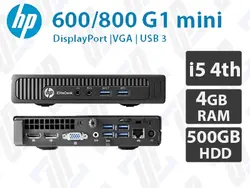 کیس استوک HP ProDesk 600/800 G1 تین کلاینت پردازنده i5