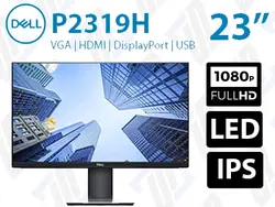 مانیتور استوک Dell P2319H فریم لس 23 اینچ W-LED FHD IPS HDMI 5ms