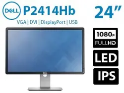 مانیتور Dell P2414HB دل استوک سایز 24 اینچ LED FHD AH-IPS 5ms sRGB 99%