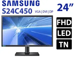 مانیتور Samsung S24C450 استوک سایز 24 اینچ FHD LED TN
