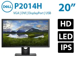 مانیتور استوک Dell P2014HB دل 20 اینچ LED HD+ IPS 8ms