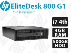 مینی کیس استوک HP EliteDesk 800 G1 پردازنده Core i7 نسل 4