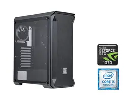 سیستم کامپیوتر گیمینگ پردازنده i5 9400F و گرافیک Zotac GTX 1070 8G 256bit D5