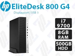 کیس استوک HP EliteDesk 800 G4 پردازنده Core i7 9700