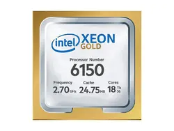 سی پی یو اینتل Xeon Gold 6150 ا CPU Intel Xeon Gold 6150 Processor