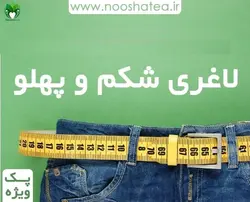 دمنوش لاغری شکم و پهلو نیوشا | پک ویژه