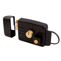 قفل حیاطی برقی رجبی ۵ کلید دوشیار