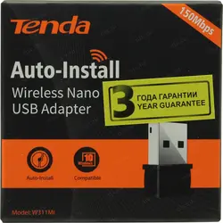 کارت شبکه USB بی‌سیم تندا W311MI - افق مارکت