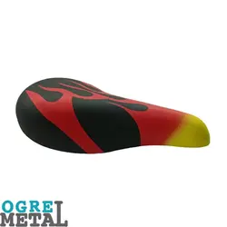 زین دوچرخه بچه گانه سایز 12-16 مدل آتشی - رنگ بندی متنوع