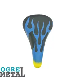 زین دوچرخه بچه گانه سایز 12-16 مدل آتشی - رنگ بندی متنوع