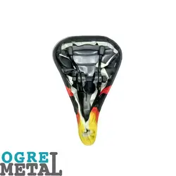 زین دوچرخه بچه گانه سایز 12-16 مدل آتشی - رنگ بندی متنوع