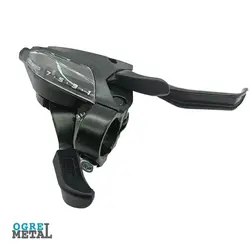 دسته دنده دوچرخه کلاجدار طرح شیمانو ST-EF500-7R مدل خفاشی کد 4527 - اوگرمتال