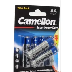 باتری قلمی Camelion مدل Super Heavy Duty (کارتی 6 تایی)