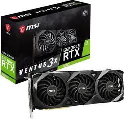 کارت گرافیک ام اس آی MSI RTX 3080 VENTUS 3X 10G OC (LHR)