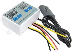 سنسور دما و رطوبت W1099 با کنترلر دیجیتال 220 ولت