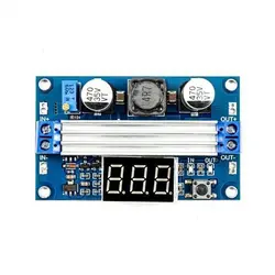 ماژول رگولاتور DC به DC افزاینده 100 وات LTC1871 همراه با نمایشگر ولتاژ