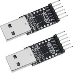 مبدل USB به سریال CP2102 همراه DTR