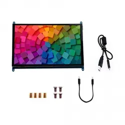نمایشگر 10 اینچ با خروجی HDMI رزولوشن 1024x600 مناسب برای برد رسپبری پای