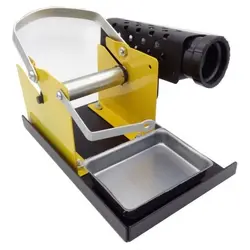 خرید پایه هویه فلزی همراه با قرقره ی سیم لحیم | استاد کیت