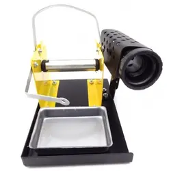 خرید پایه هویه فلزی همراه با قرقره ی سیم لحیم | استاد کیت