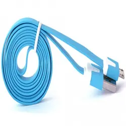 کابل انتقال دیتا و شارژر میکرو USB نواری با طول 1 متر