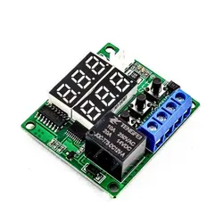 ماژول ترموستات دیجیتال XH-W1219 دارای نمایشگر و کلیدهای کنترل دما