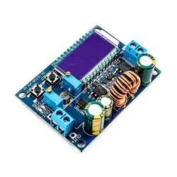 ماژول رگولاتور DC به DC کاهنده / افزاینده 4 آمپر با قابلیت نمایش و تنظیم ولتاژ و جریان خروجی