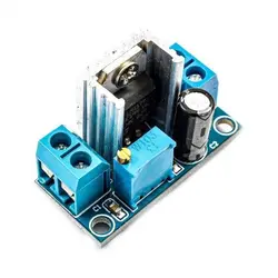 ماژول رگولاتور خطی LM317 با ولتاژ خروجی قابل تنظیم