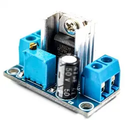 ماژول رگولاتور خطی LM317 با ولتاژ خروجی قابل تنظیم