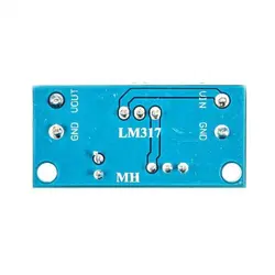 ماژول رگولاتور خطی LM317 با ولتاژ خروجی قابل تنظیم