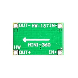 ماژول رگولاتور فوق کوچک DC به DC کاهنده Mini-360 HM دارای خروجی 1.8 آمپر