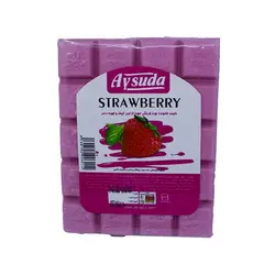 شکلات تخته ای توت فرنگی 220 گرمی برای تزیین کیک