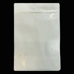 پاکت زیپ کیپ دسته دار سفید
