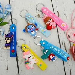 جا کلیدی سیلیکونی عروسکی + بند آویز سری 2