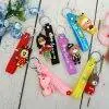 جا کلیدی سیلیکونی عروسکی + بند آویز سری 4
