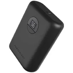 پاوربانک 10000mAh پاورولوجی Powerology مدل Ultra Compact PPBCHA04-BK توان 20 وات رنگ مشکی