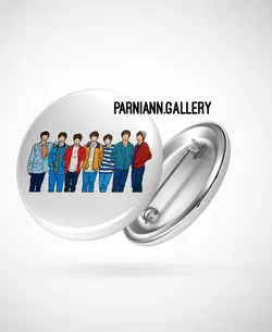 پیکسل 5 عددی گروه BTS