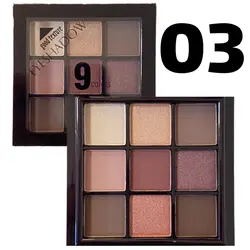 پالت سایه 9 رنگ دودوگرل DoDoGirl مدل 3075