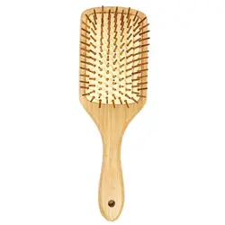 برس مو چوبی بامبو مستطیل