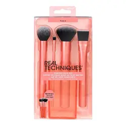 ست براش 4 عددی flawless base ریل تکنیک REAL TECHNIQUES