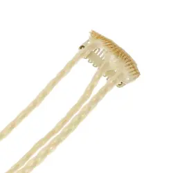 مو اکستنشن کلیپسی مدل بافت سه شاخه