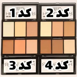 پالت هایلایتر 3 رنگ دودوگرل مدل 4039