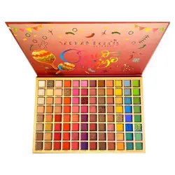 پالت سایه ۹۶ رنگ YACHAN beauty طرح کریسمس