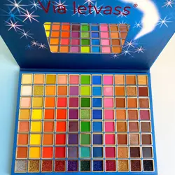 سایه چشم 88 رنگ Via letvass طرح قو