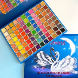 سایه چشم 88 رنگ Via letvass طرح قو