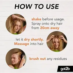 شامپو خشک Extra Texture گات تو بی got2b