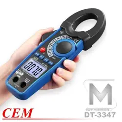 کلمپ آمپرمتر دیجیتال AC /DC 1000A مدل CEM DT-3347